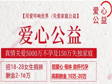 吉林市捐卵助孕生子 爱心志愿者招募